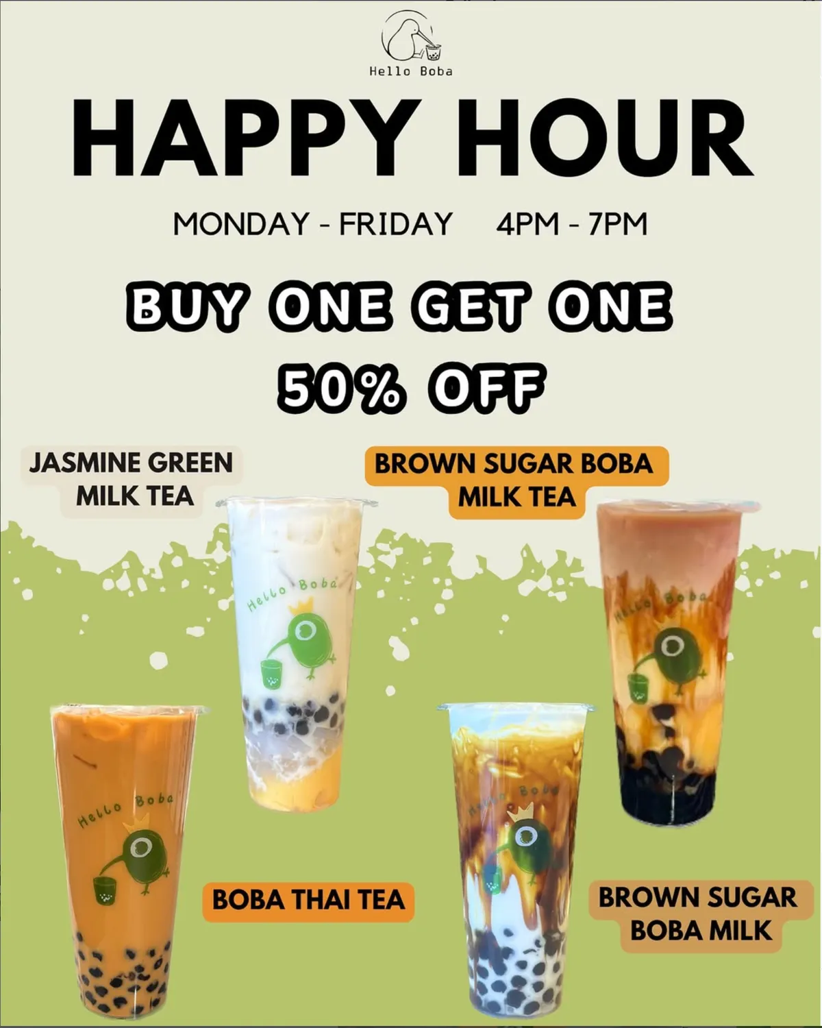 Buy One, Get One 50% Off